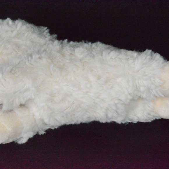Nat & Jules Plush Ivory Lamb Rattle Soft Baby Toy - Picture 4 of 9